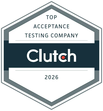 Top Clutch Acceptance Testing Company 2026 Award